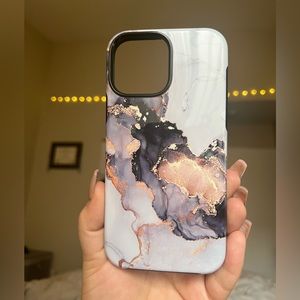 Black Marble iPhone 13 max pro case- Brand new never used